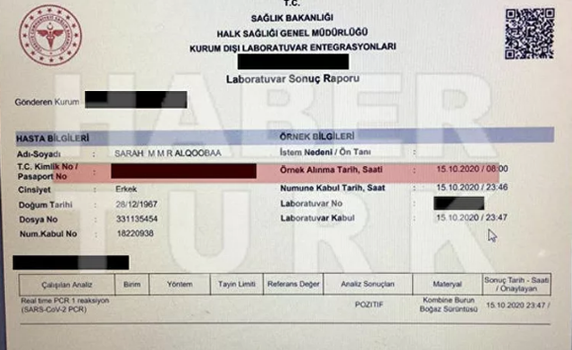 PCR testini pozitiften negatife çevirebilen bir şebeke var! Habertürk yazarı Yılman yazdı - Resim: 0