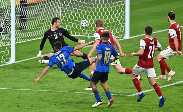 EURO 2020 Son 16 Turu'nda İtalya zorlansa da uzatmalarda kazandı - Resim: 0