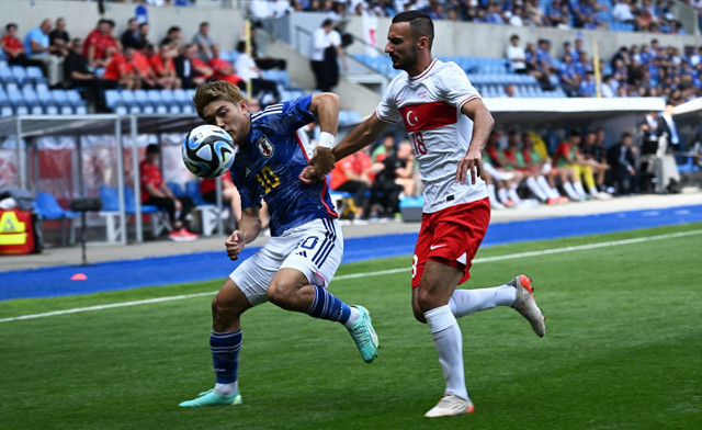 A Milli Futbol Takımı, Japonya ile oynadığı özel maçta 4-2 mağlup oldu - Resim: 1