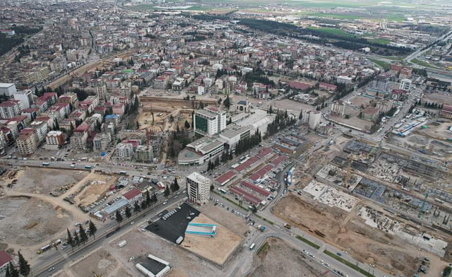 Depremin üzerinden 13 ay geçti, Kahramanmaraş havadan görüntülendi - Resim: 1