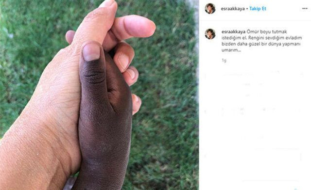 Esra Akkaya oğlu Can Alex ile paylaşım yaptı 'Rengini sevdiğim evladım!' - Resim: 2