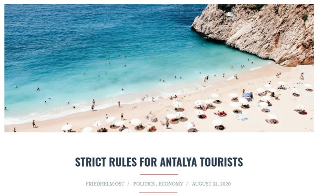 Alman siyasetçi i Friedhelm Ost Türkiye’nin turizm önlemlerine methiyeler dizdi - Resim: 0