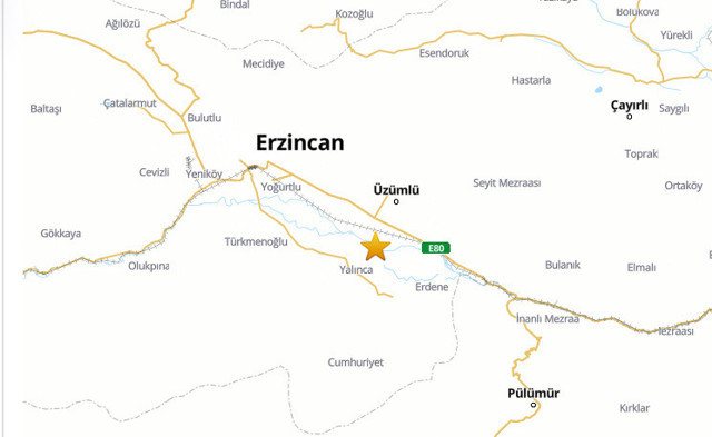 Erzincan'da korku yaratan deprem oldu! Büyüklüğünü AFAD açıkladı - Resim: 0