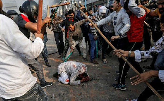 Hindistan'da Müslümanlara Hindu zulmü camiler yakılıyor sokakta işkence ediliyor - Resim: 2