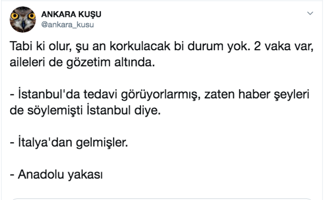 Koronavirüslü 2 hastanın hangi ilde olduğuna dair bilgi sızdı! İtalya'dan gelmiş - Resim: 0
