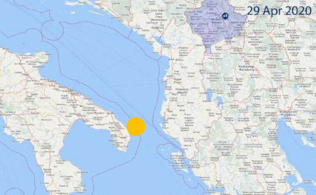 NATO askeri helikopteri Adriyatik'te kayboldu - Resim: 0