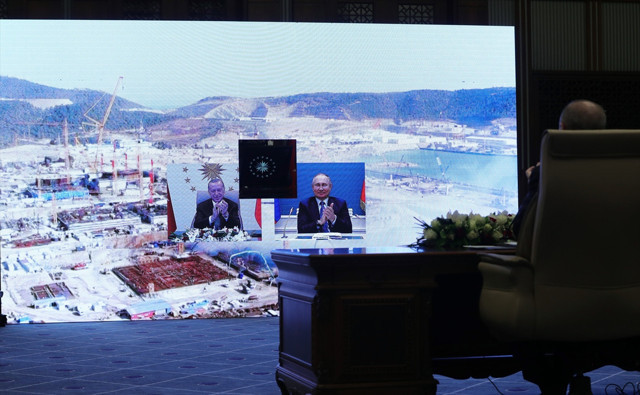 Erdoğan ve Putin, Akkuyu NGS temel atma törenine katıldı! Son dakika açıklamalar - Resim: 0