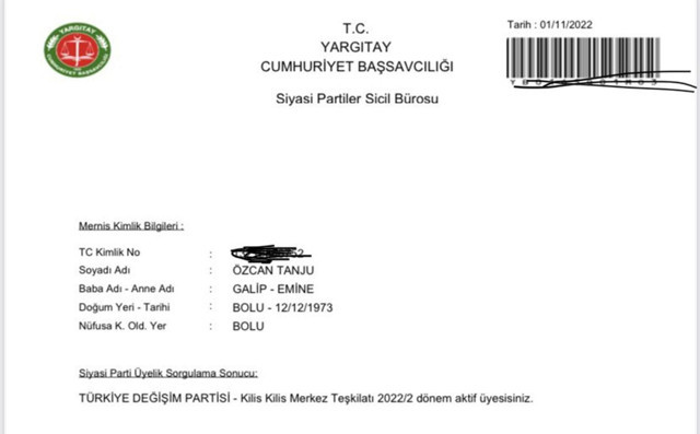 Tanju Özcan'ı Mustafa Sarıgül'ün partisi TDP'ye üye yaptılar! Bağımsız başkanım sanıyordum - Resim: 0