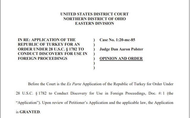 ABD'de önemli bir ilk! Mahkeme FETÖ için suç örgütü tanımlaması yaptı - Resim: 0