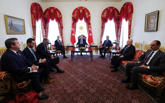 Cumhurbaşkanı Erdoğan ile görüşen NATO Genel Sekreteri Stoltenberg: İsveç üzerine düşeni yaptı - Resim: 0