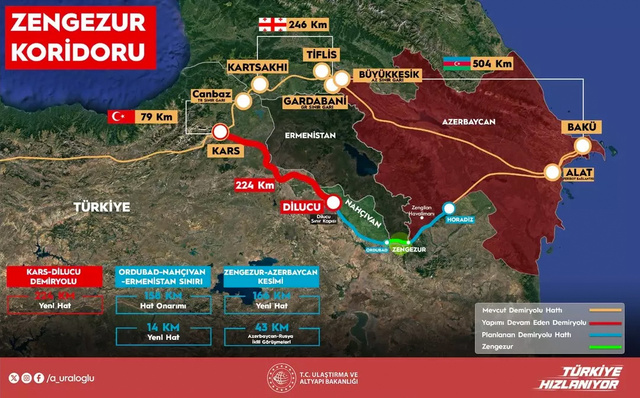 Azerbaycan lideri İlham Aliyev'den flaş Zengezur Koridoru açıklaması! - Resim: 0