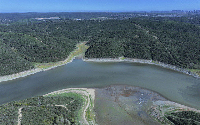 İstanbul'da barajların doluluk oranlarında son durum! Görüntüler endişe veriyor - Resim: 1
