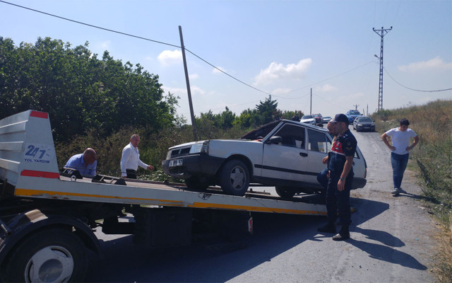 Oy kullanmaktan dönen yaşlı çift kaza yaptı - Resim: 0