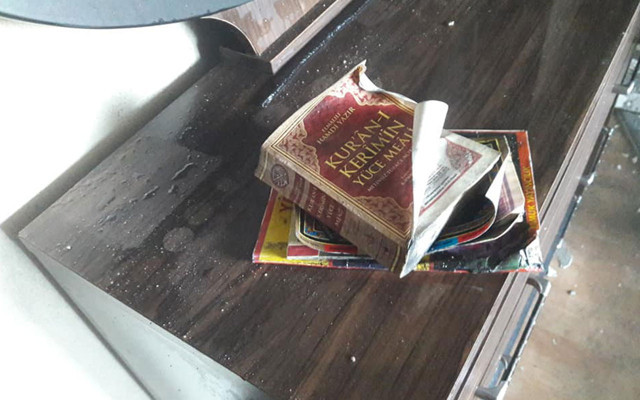 Samsun'da yangında kül olan odada bir tek o yanmadı! - Resim: 1