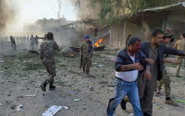 Tel Abyad'da terör saldırısı düzenlendi! Çok sayıda ölü ve yaralı var - Resim: 2