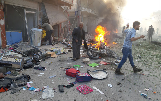 Tel Abyad'da terör saldırısı düzenlendi! Çok sayıda ölü ve yaralı var - Resim: 1