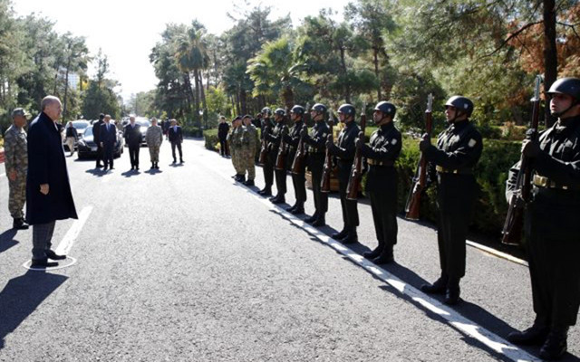 Erdoğan Suriye sınırındaki harekat merkezindeydi - Resim: 0