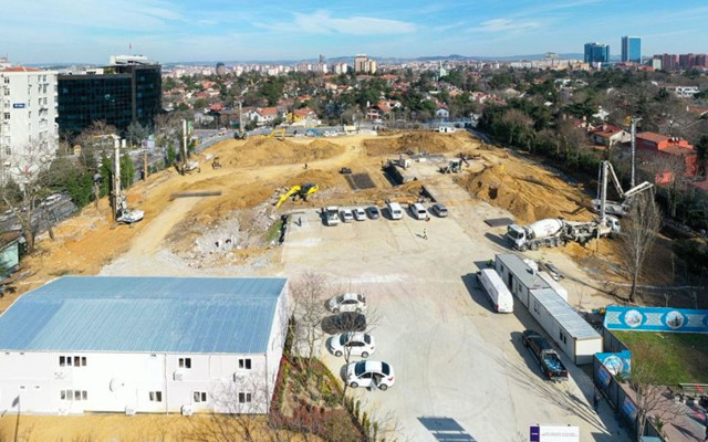 Levent Camii'nin inşaatı başladı! Bittiğinde ikinci Süleymaniye olacak - Resim: 1