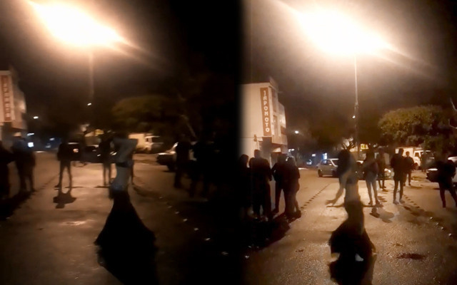 Antalya'da trafiğe kapalı yolda dansözlü drift yaptılar - Resim: 1