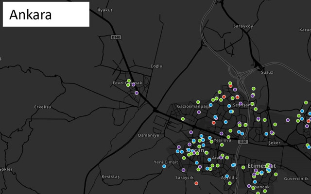 Ankara ilçeleri koronavirüs vaka sayısı! Haritaya göre en çok corona olan ilçeler - Resim: 0