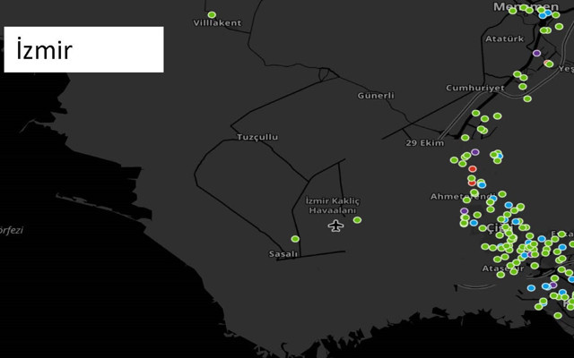 İzmir ilçelerinin koronavirüs vaka sayısı! En çok ve en az hangi ilçede haritası - Resim: 0