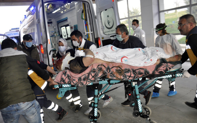 Karaman'da çapa makinesine kaptırdığı bacağı koptu - Resim: 0