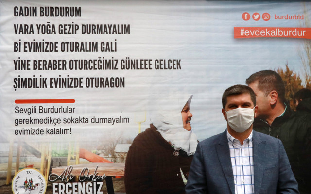Burdur'da yerel şiveyle 'Evde kal' çağrısı: Gadın burdurum - Resim: 0