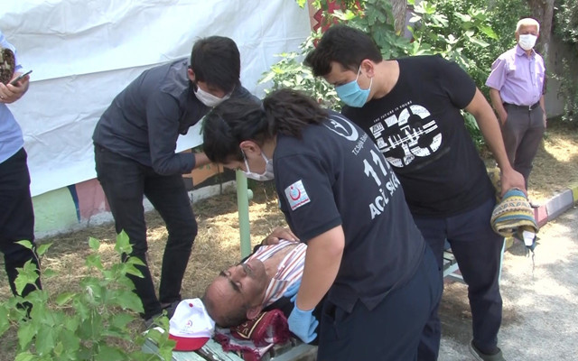 Denizli'de sağlık çalışanları Hızır gibi yetişti - Resim: 0