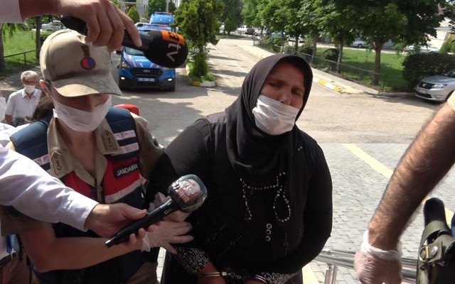 Samsun'da Ecrin Kurnaz cinayetinde gözaltına alınan 6 kişi adliyede - Resim: 0