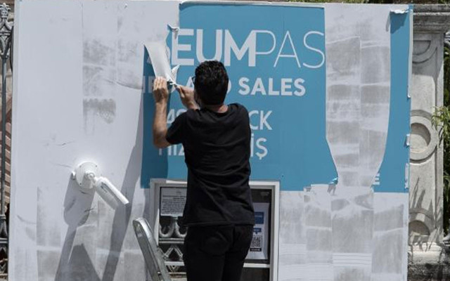 Ayasofya Camii 24 Temmuz'a hazırlanıyor! O yazılar söküldü - Resim: 0