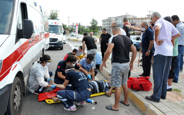 Antalya'da kazada yaralandı korkuyla o soruyu sordu - Resim: 1