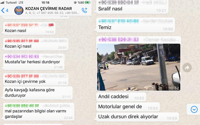 Adana'da bu kadarına pes! Denetime takılmamak için WhatsApp grubu kurmuşlar - Resim: 0