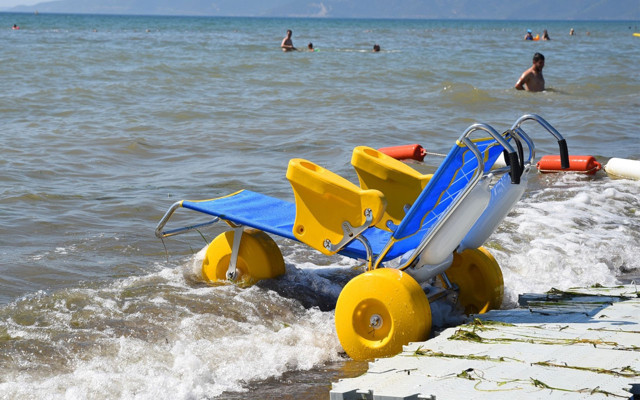 Bursa Büyükşehir Belediyesi'nden engelsiz plaj - Resim: 0