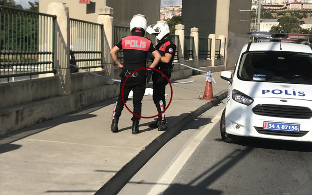 Kağıthane'de korkunç intihar! 50 metrelik viyadükten atladı vücudu parçalandı - Resim: 1