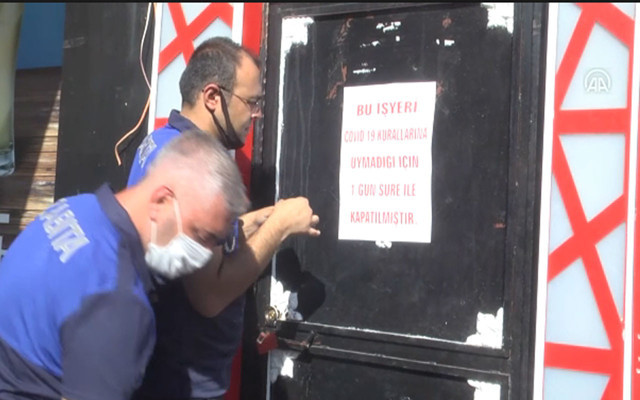 Diyarbakır'da yaşandı! Kovid-19 tedbirlerine uymayan işletmeye kapatma cezası - Resim: 0