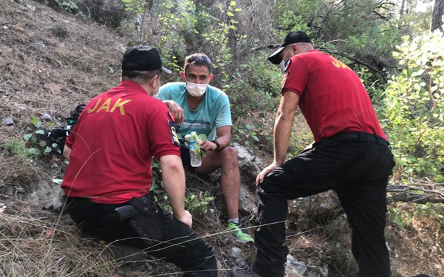 Antalya'da Ukraynalı kayıp turistten 18 saat sonra haber - Resim: 0
