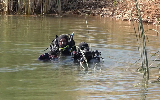 Kırıkkale'de sahibi gölette boğulan köpek olay yerinden ayrılmadı - Resim: 1