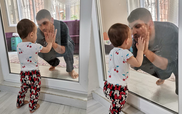 Ordu'da koronavirüs hastası babanın evlat özlemi - Resim: 0