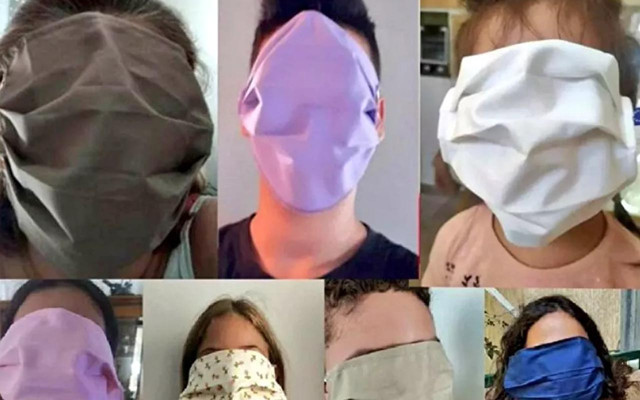 Yunanistan'da okullara dağıtılan maskelerde 'yanlış ölçüm' krizi - Resim: 0