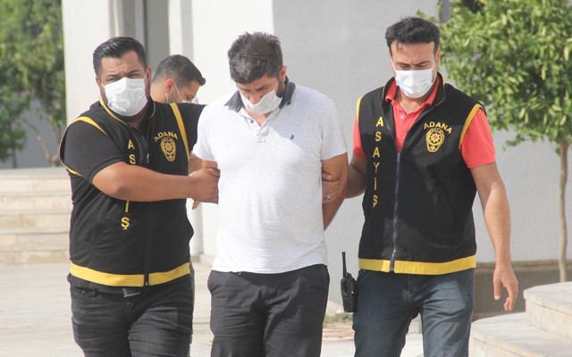 Adana'da emlakçı kadına molotofkokteyli attı tutuklandı - Resim: 0