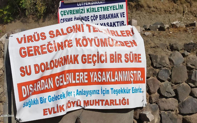 Çorum'da yeni koronavirüs tedbiri! Çeşmeden su doldurmak yasaklandı - Resim: 0