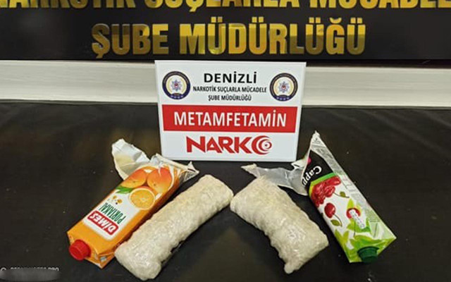 Denizli'de meyve suyu kutusundan çıkana bakın - Resim: 0