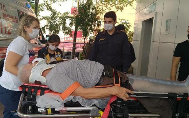 Kocaeli'de türbeye kablo çekerken ölümle burun buruna geldi - Resim: 1