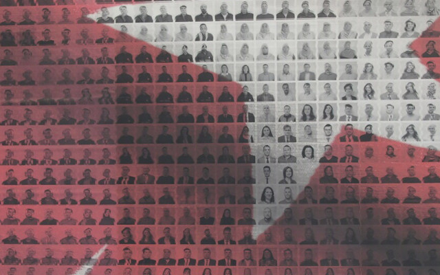 Bursa'da 29 Ekim Cumhuriyet Bayramı'na özel 'Türk bayrağı' çalışması - Resim: 1