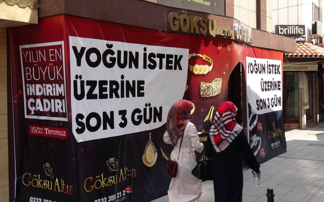 Konya'da 30 kilo altınla kaçan kuyumcuya yurt dışı çıkış yasağıyla tahliye kararı - Resim: 0