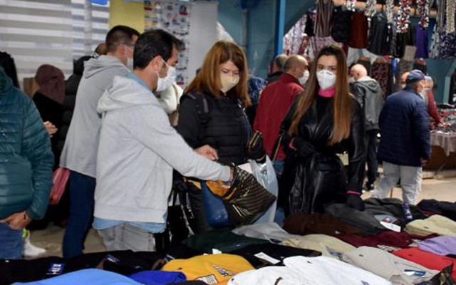 Edirne'de Bulgarların akın ettiği Ulus pazarı 2 hafta süreyle kapatıldı - Resim: 1