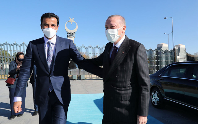 Cumhurbaşkanı Erdoğan ile Katar Emiri El Sani arasında 'stratejik' zirve - Resim: 1