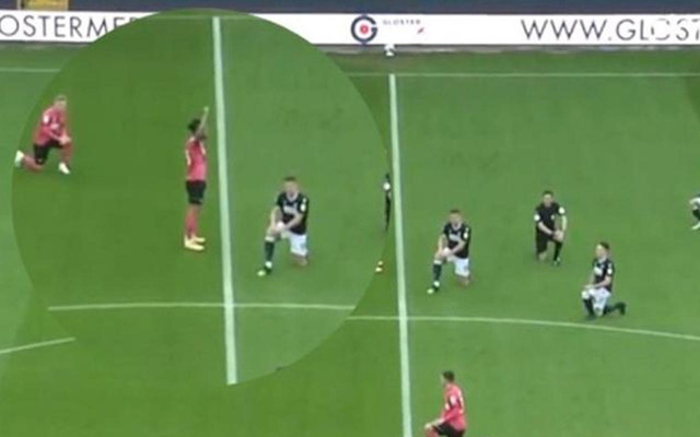 İngiltere'de ırkçılık skandalı! Colin Kazım yumruğunu havaya kaldırdı - Resim: 1