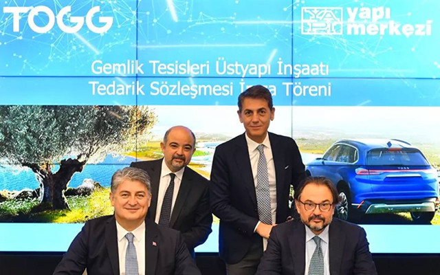 TOGG ile ilgili flaş gelişme! Gemlik tesisinin üstyapı inşaatı için imzalar atıldı - Resim: 0