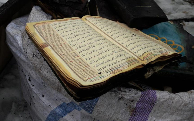 Kahramanmaraş'ta yangında kullanılamaz hale geldi! Camideki Kur’an-ı Kerim'ler yanmadı - Resim: 0